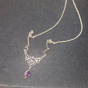 Real amethyst necklace🔮